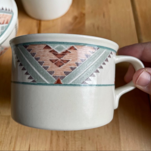Mikasa Santa Fe flat cup mug / 8 cups available - Picture 1 of 7